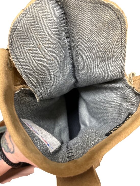 Belleville GoreTex mens tan para troop mid calf leather boots sz 11.5W SKU 9995 main image 14